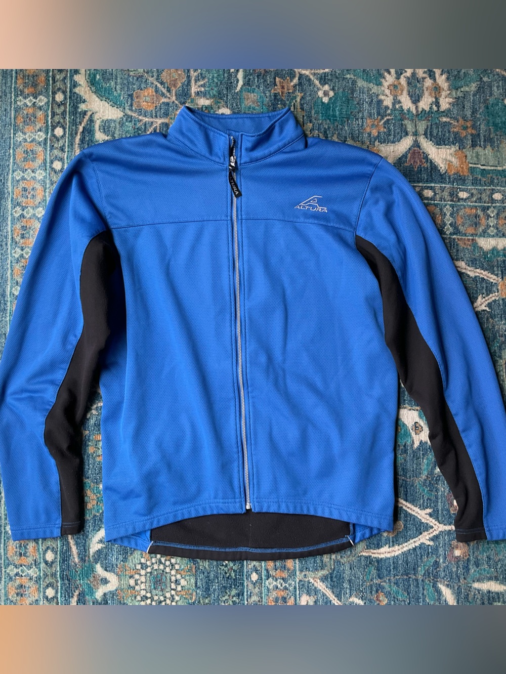 Altra Men’s Royal Blue and Black Full-Zip Performance Jacket